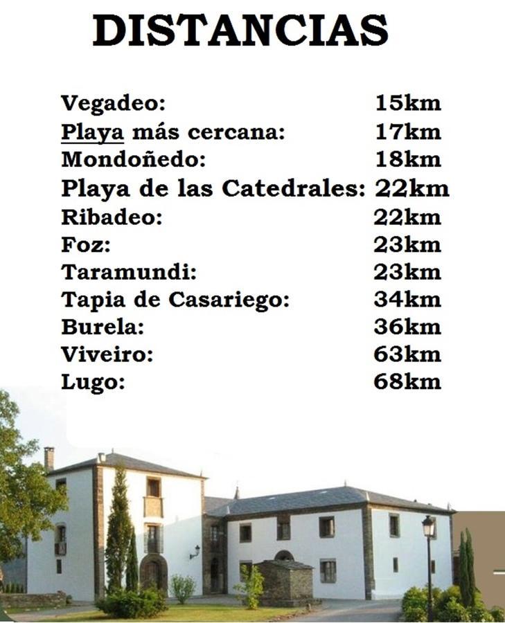Pazo De Terrafeita Hotell Trabada Exteriör bild